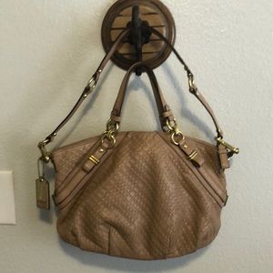 Coach Madison Sophia Woven Satchel